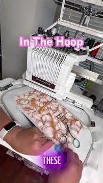 In The Hoop Embroidery! #beginnerembroidery Skool.stitchinghearts.com