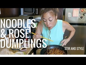 June Cooks: Noodles & Rose Dumplings with Milk & Eggs | Ep. 2