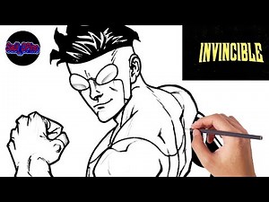 "Dibuja a Invencible: Tutorial Rápido y Sencillo"