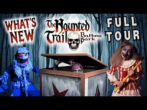 Inside The HAUNTED TRAIL 2026 🎃 Full Experiment Maze + Haunted Trail POV