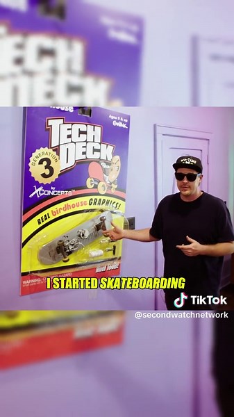 There’s something different about your very first skateboard. For Joel, it was a Tony Hawk Birdhouse board. Now, years later, that same board lives inside a giant Tech Deck display he built, turning a piece of his story into art. What started as a skateboard became a memory. And what was once the beginning is now something big enough to stop people in their tracks. That is what makes this so cool. It is not just a giant Tech Deck. It is a reminder of where it all started. The kind of piece that 