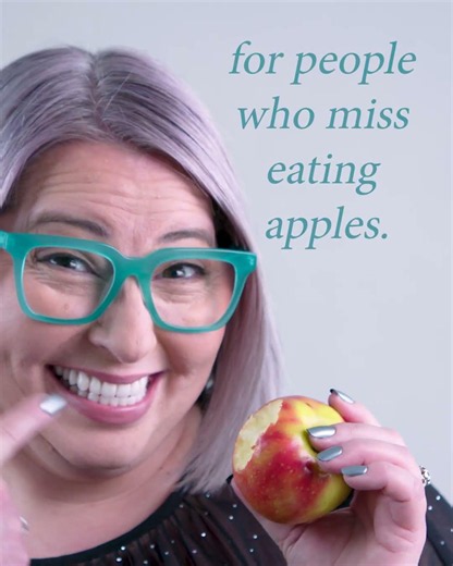 For people who miss eating apples #allon4plusdentalimplants