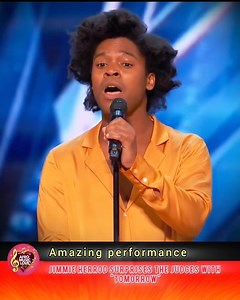 Jimmie Herrod Surprises The Judges With 'Tomorrow' 😲❤ #music #Amazing #performance #fb | Afro Music Love