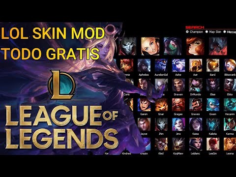 MOD| Lol Skin | Tener todas las skin de League of Legends