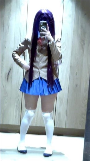 Ddlc cosplay #dokidokiliteratureclub #ddlcyuri #ddlccosplay #anime #cosplay #costume #dance #anime