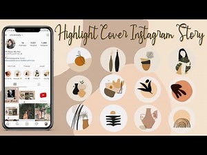 Tutorial Cara Bikin Highlight Cover Aesthetic Instagram Story - Edit by Siti Rahma Fitri Yani