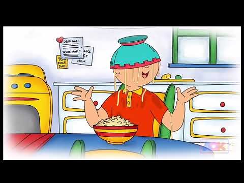 Caillou at 22. Caillou needs a job