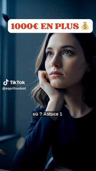 1000€ EN PLUS EN 30 JOURS 💰 J'ai économisé 1000€ en 1 mois sans m'en rendre compte 💸 Voici les 5 astuces qui ont TOUT changé 👇 1️⃣ Note chaque dépense (même le café ☕) 2️⃣ Attends 24h avant d'acheter 3️⃣ Cuisine maison = d'argent dans ta poche 4️⃣ Résilie les abonnements oubliés 🚫 5️⃣ Achète en occasion (vraiment pas honteux) Résultat ? Mon compte en banque me dit merci 😌 ✨ Enregistre cette vidéo pour la retrouver plus tard ! 🔁 Partage à un pote qui galère avec son budget 👀 #Economiser #A
