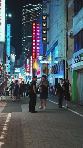 Infinite night in Tokyo 🇯🇵 #japan #tokyo #nightlife