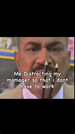 Me Distracting My Manager So I Don’t Have to Work 😂 | Office Meme #shorts