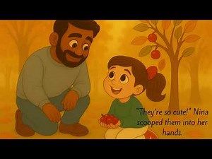Nina’s First Fall Adventure | Heartwarming Kids Story About Autumn Leaves