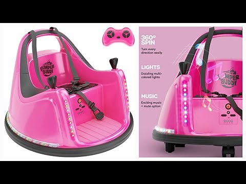 Ride On Electric Bumper Car How To Unbox/Assemble/Use