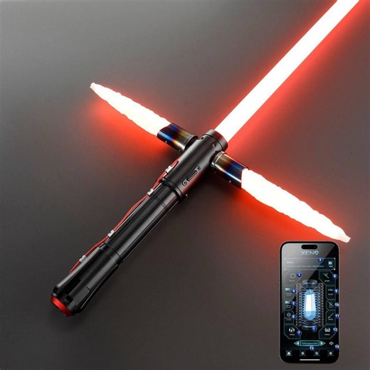 VEXA Kylo Ren Lightsaber, App Controlled, Smooth Swing, Flash on Clash, Infinite Color Change - Etsy