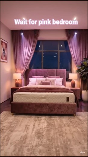 Dark Pink Bedroom Transformation | Room Repair Before After | Luxury Epoxy Floor Bedroom#shorts