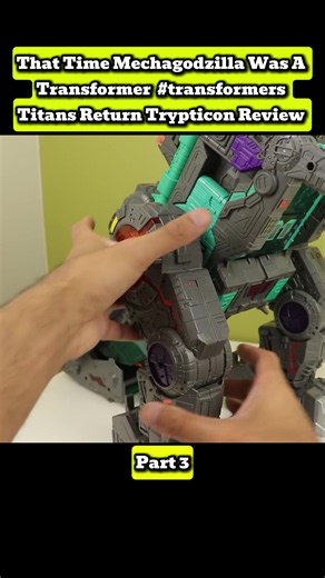 That Time Mechagodzilla Was A Transformer | #transformers Titans Return Trypticon Review