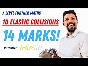 WILD 14 Mark 1D Elastic Collisions Question | A Level Further Maths