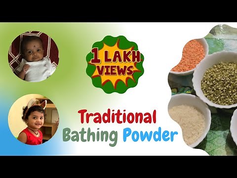 Traditional Indian Homemade Bathing Powder | Sunni Pindi | Nalugu Pindi | For Babies | Telugu