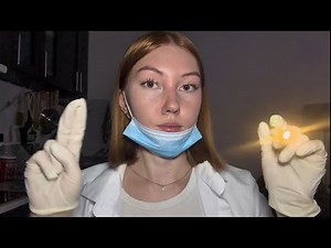 ASMR Eye Exam for Sleep & Relaxation | Soft Spoken Vision Test Roleplay