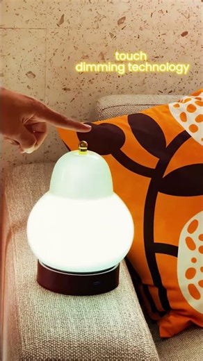 Transform Your Room with Pear-Fect LED Touch Table Lamp
