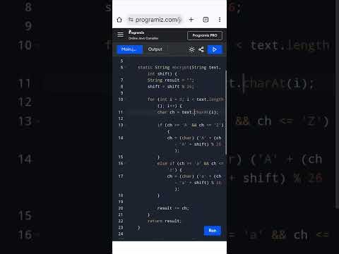 Caesar cipher program