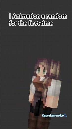 I Animation a Minecraft skin for the first time #minecraftskin #animation
