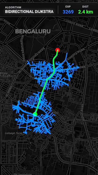How do navigation apps find the quickest path?