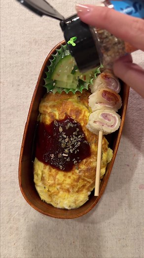 Easiest Bento Ever ✨ #bentobox #lunchbox #easyrecipe #fyp | Bento Box