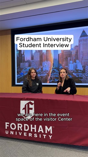 A Glimpse into Fordham University Student Life