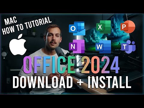 How to Download and Install Office 2024 for Mac | How to Install Office for Mac 2024
