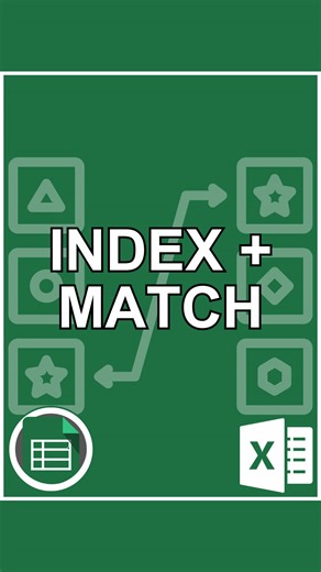 The popular INDEX MATCH‼️ #cheatsheets #excel #exceltips #exceltricks #tutorials