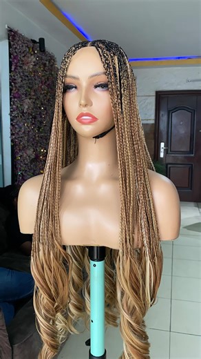 KK’s Place unisex salon | Pixie Cut, Glueless Wigmaking, Revamp on Instagram: "Turn the volume up with a braided wig that screams Luxury and confidence 🥰"