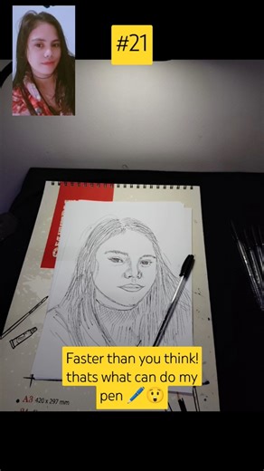 Drawing faster - speed drawing #shorts
