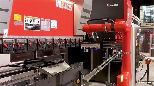 AMADA's SYNERGY CELL (HRB 8025 press brake COBOT Stamping Line) was utilized to produce these 18-gauge mild steel parts. By integrating the HRB COBOT with solutions offered by AMADA PRESS SYSTEMS AMERICA, these products demonstrate AMADA's unified vision of manufacturing innovation—driven by automation, precision, and unprecedented productivity while delivering cost-effective results. AMADA ONE: One Partner. Endless Potential. More info: https://www.amada.com/america/hrbseries #AMADAAMERICA #Mad