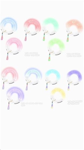 All trio 12 angel celestial ring light fanart (Collage)