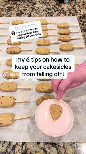 Tips for Preventing Cake Pops and Cakesicles from Falling Off