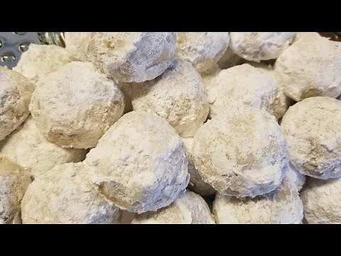How to make TRADITIONAL WEDDING COOKIES