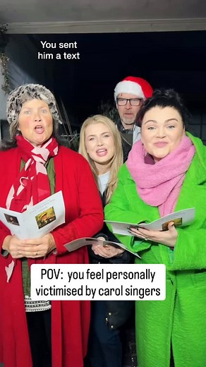 Do NOT text him again 😂🎄✨🤪 🎵 Joy To The World Thanks for bearing with us while we prepare for our third annual Sugarcoated Christmas Calendar! 24 Festive Parodies, coming soon! 🤪😂🎵 | Sugarcoated Sisters