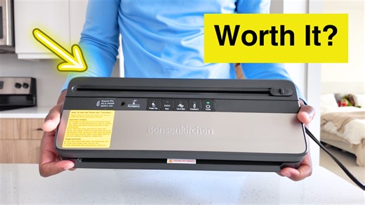 Watch Watch Before Buying - Bonsenkitchen Vacuum Sealer Machine on Amazon Live