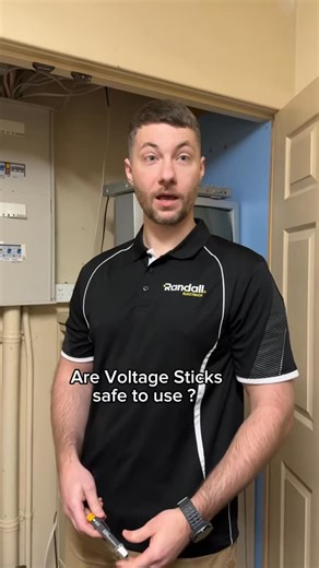 Voltage sticks are a great tool for initial indications but they’re NOT the final answer. False positives, dead batteries, induced voltage… this is why pros don’t blindly trust them. We always confirm our results with a calibrated multimeter to stay safe. #randallelectrics #sydneysparky #sydneyelectrician #tidytimelytrusted #thehillssparky | Randall Electrics & Trade Services
