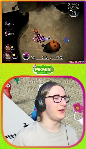 I saw the frog's backside [Pikmin 2 Kaizo Edition] #Pikmin #mods #PikminHacks #Pikmin2Kaizo #Pikmin2