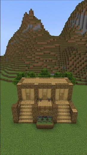 Minecraft Small House Tutorial | Easy Survival Starter Base