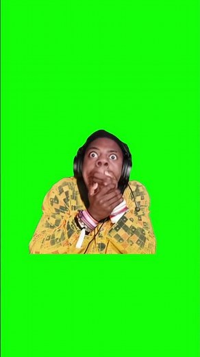 IShowSpeed Degloving Meme Green Screen