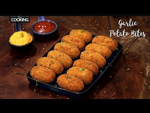 Chilli Garlic Potato Bites | Snacks Recipes | Potato Recipes | Aloo Recipes | Tea Time Snacks