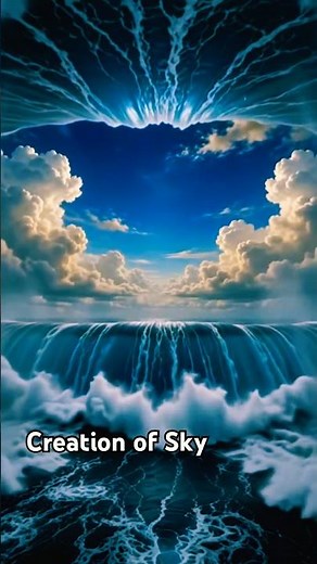 God Creates the Sky Genesis 1:6–8