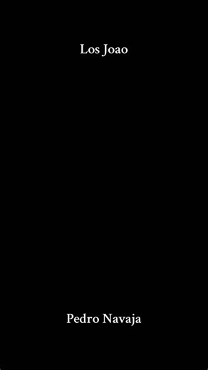 Pedro Navaja en Vivo - Los Joao