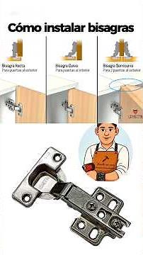 How to install hinges #tips