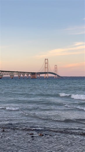 2.7K views · 181 reactions | Mackinac Bridge is the longest suspension bridge in the Western Hemisphere—about 5 miles long —connecting the Upper Peninsula to Lower Michigan. #mackinacbridge #upperpeninsula #Michigan | Travel Like A Tourist | Facebook
