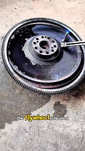 40K views · 141 reactions | Flywheel preheated for seamless attachment to the mount guarantees effective working welding. | diy work | Facebook