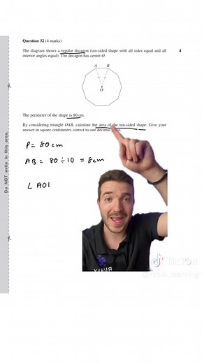 Solving the HARDEST Year 12 Maths Standard/General Question Simplified