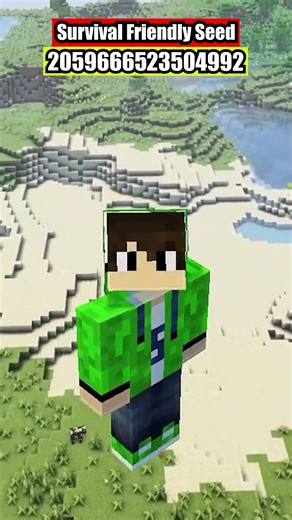 Survival Friendly Spawn in Minecraft Java 1.21 #shorts #minecraft #minecraftseeds #minecrafthindi